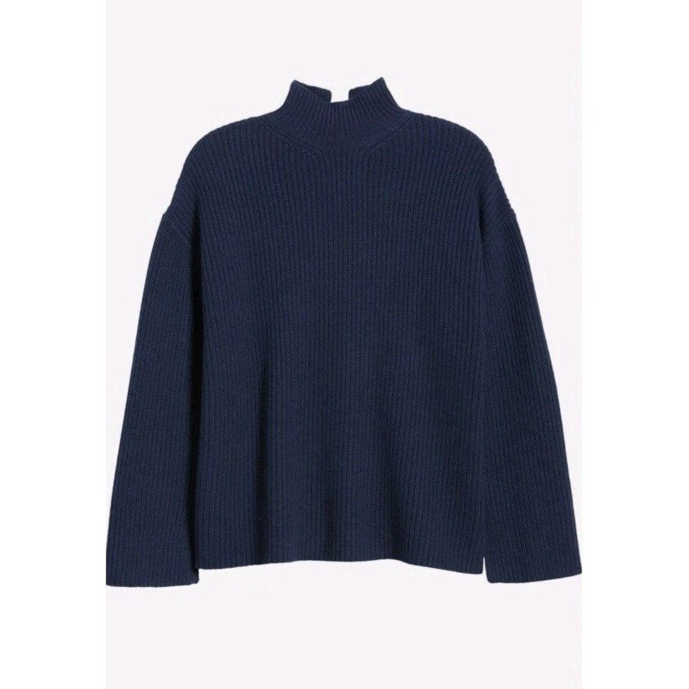 Rails Sanna Sweater Dark Slate Navy Blue Size L NWT $248